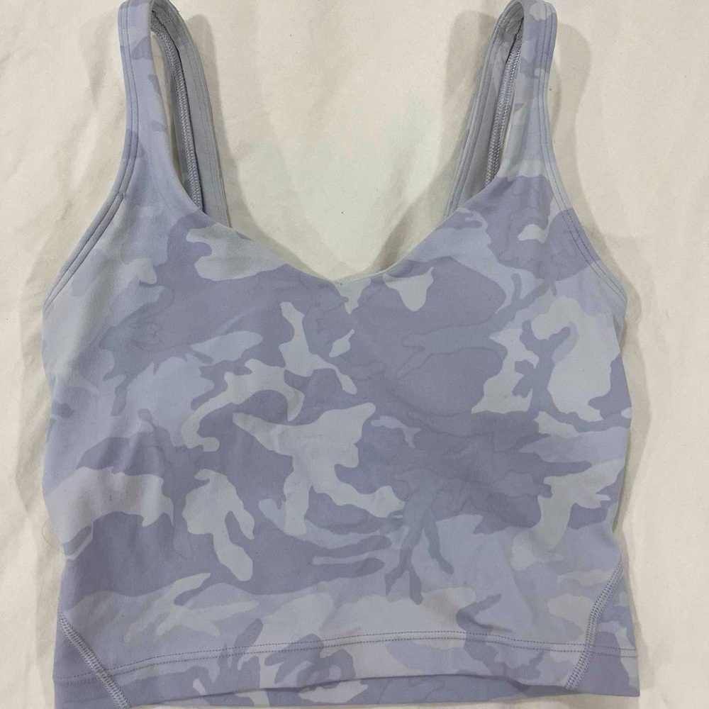 Lululemon Camo Sports bra Size medium